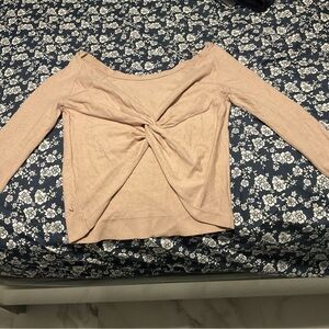 Elegant Tan Women's Top